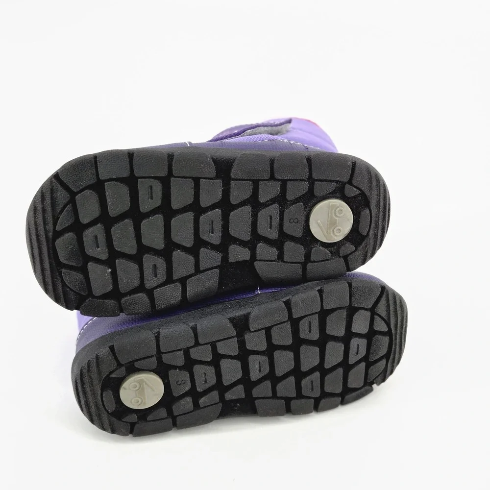 See Kai Run Blake Waterproof Insulated Purple Mint Winter Boots Kids Size 8 EUC